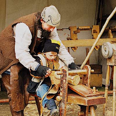 Drechselkurs für Kinder